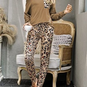 Leopard Print Lounge Set